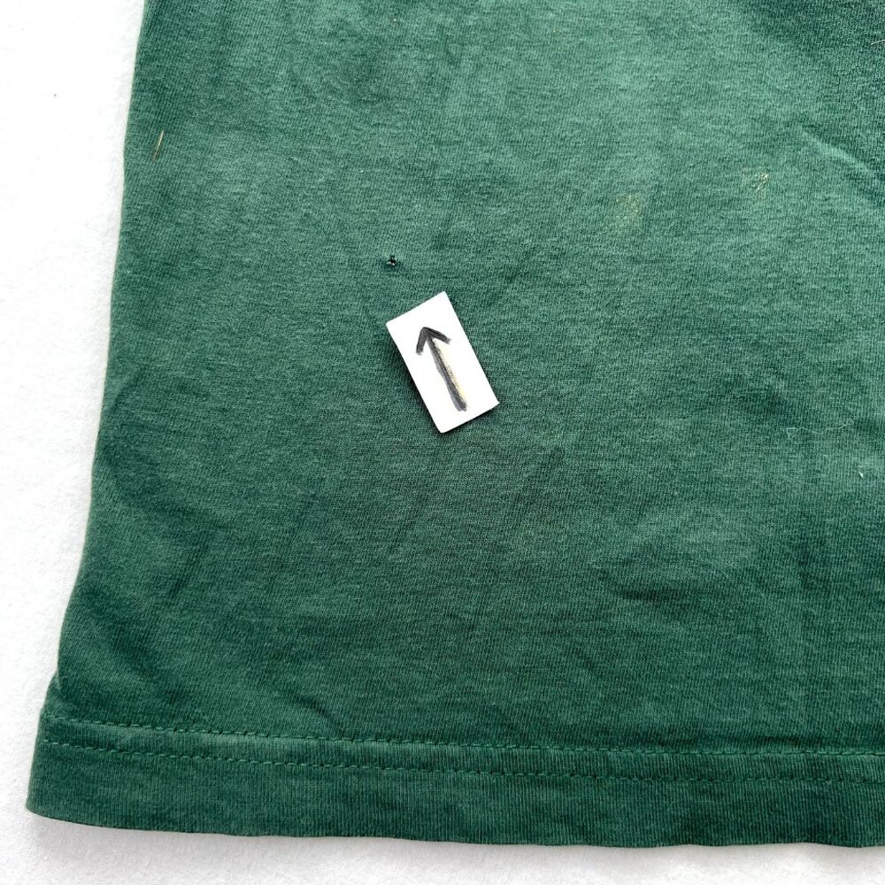 Green Bay Packers Youth Large T-Shirt Green Gold NFL Logo Cotton Short Sleeve - Picture 7 of 11